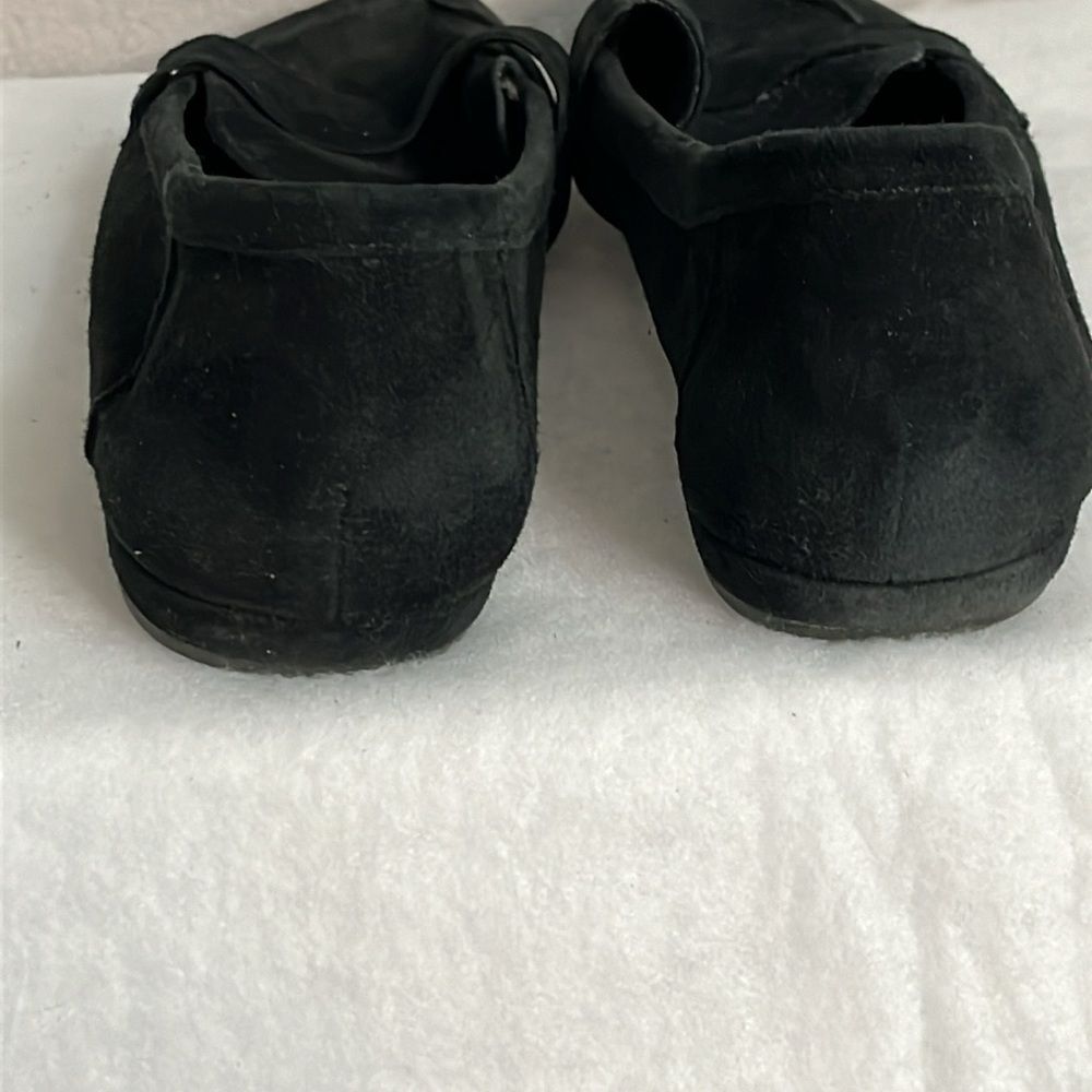 Steve Madden Womens Slip On Loafers Suede Size 10 Black - Picture 10 of 13